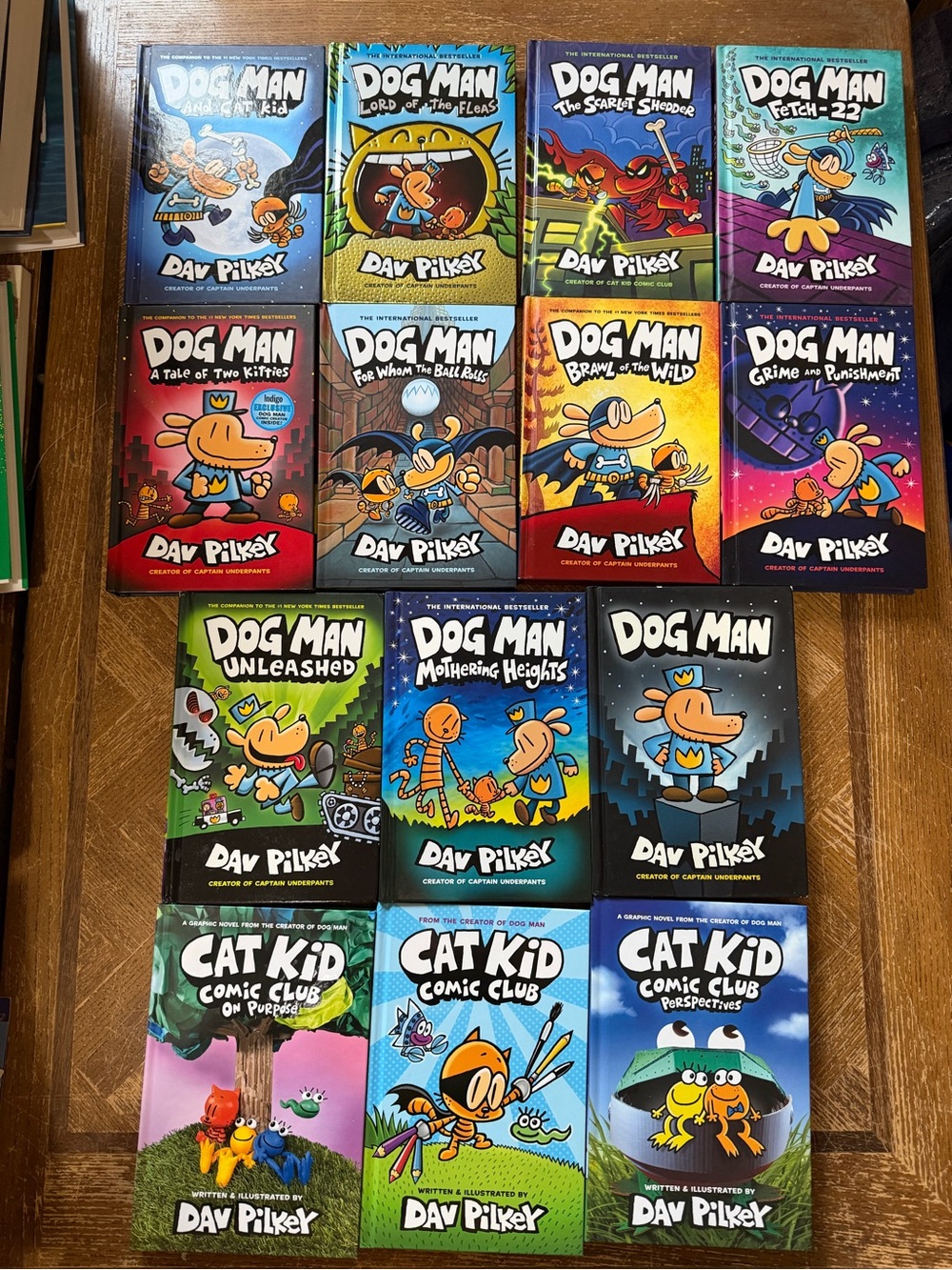 Dog Man & Cat Kid Graphic Novels by Dav Pilkey